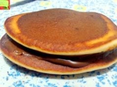 Dorayaki senza glutine con nutella