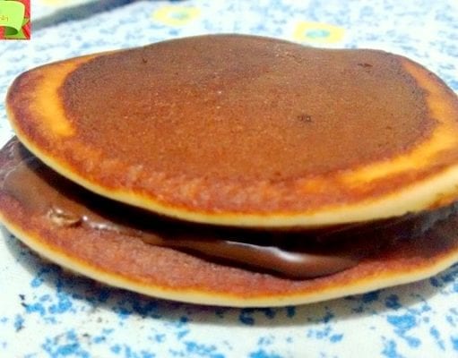 Dorayaki senza glutine con nutella