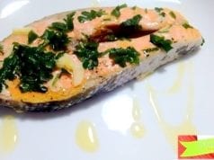 Salmone al Varoma con Bimby