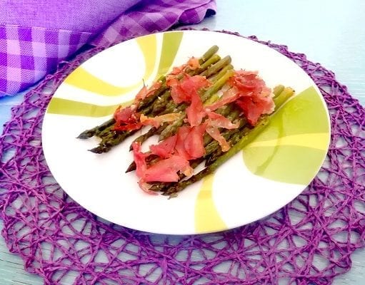 Asparagi e speck gratinati