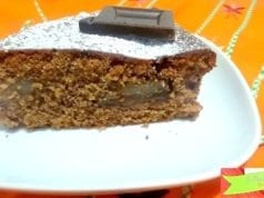 torta cioccolato e pere senza glutine