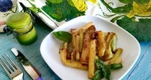Zucchine parmigiano e salvia