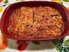 pasticcio di melanzane al ragù