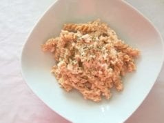 Pasta con crema di salmone Bimby