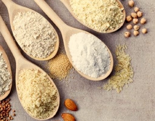 Mix di farine per pane e pizza senza glutine