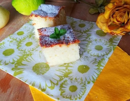 Torta magica al limone