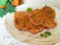 Cotolette di carne al forno, rapide e light