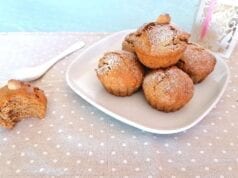 Muffin alle mandorle vegani e integrali