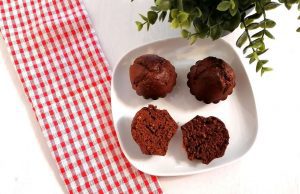 Muffin fit e proteici avena e cacao, in casa con Bimby