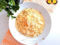 Risotto zucca e panna Bimby, cremoso