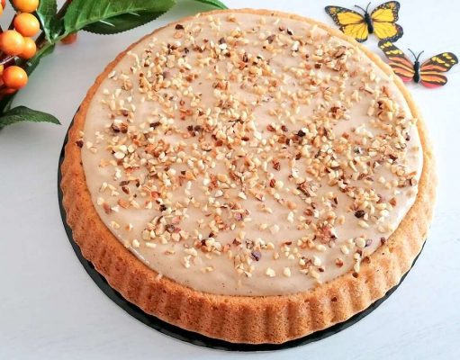 Crostata morbida ‘Nocciolata’ Bimby: impasto e crema alla nocciola